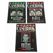 Murder Casebooks 5 17 18 Boston Strangler Kidnap Killers True Crime Magazines