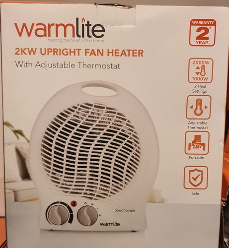 Warmlite portable thermo - warmlite, fan