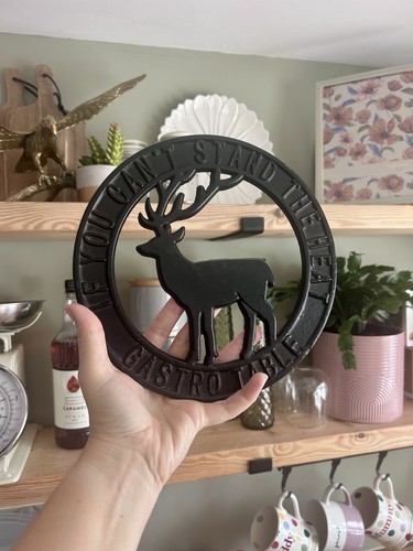 Vintage style cast - vintage, stag