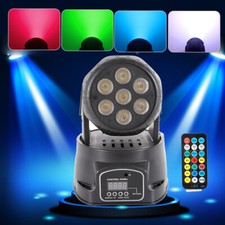 Moving Head Stage Light LED 4in1 Mini Stage Light DMX512 RGBW LED Spot