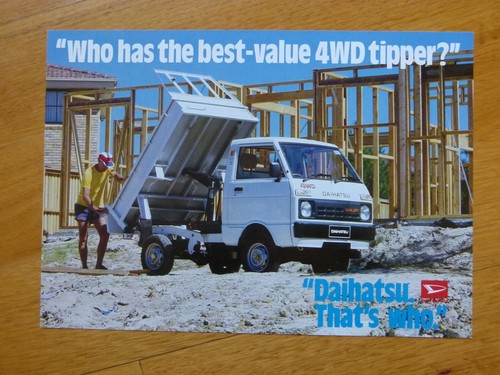 Daihatsu 4wd jet tipper - jet,