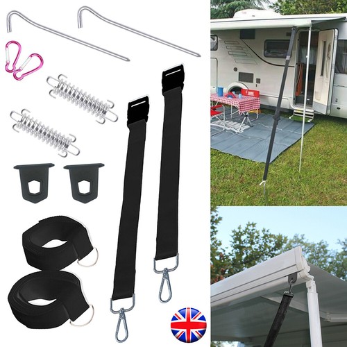 Awning tie down kit for - tie,