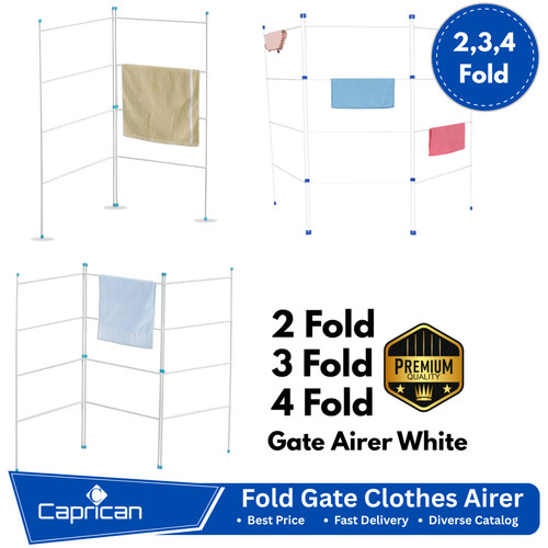 Fold gate clothes - gate, airer