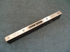 Unusual Ebony Spirit level by D Scott, Glasgow.