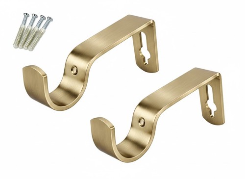 Metal curtain rod rail - metal,
