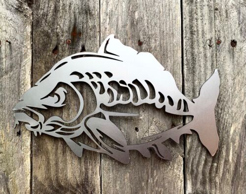Carp fish steel wall - fish, art