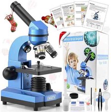 Science Microscope for Kids Beginners Children Student, 40X- 1000X Compound...