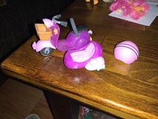 lps scooter with side car and helmet