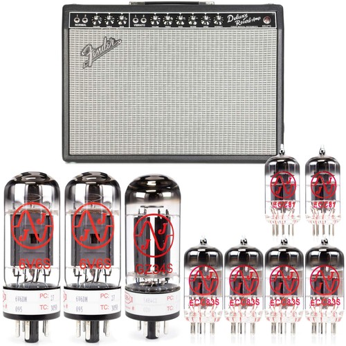 Fender deluxe reverb tube kit - reverb,