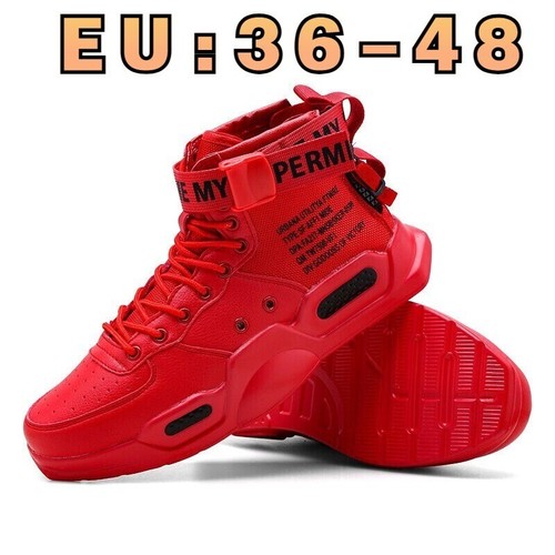 Trainers platform high top red - trainers,