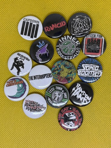 Set badges ska - badges, ska-punk