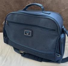 Navy Antler Overnight Weekend Travel Bag With Shoulder Strap
