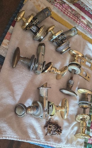 Baldwin brass door handles - brass,