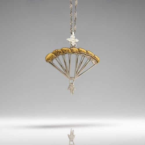 Skydiving pendant 925 - skydiving, –