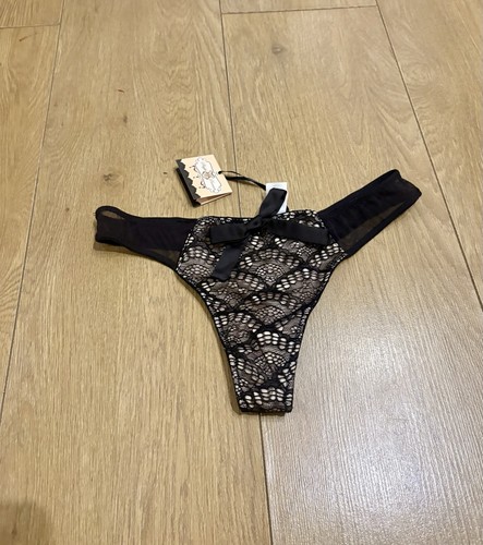 Playful promises black nude - black,