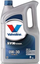 Valvoline SynPower ENV C2 0W-30 0W30 Fully Synthetic Engine Oil - 5 Litres 5L