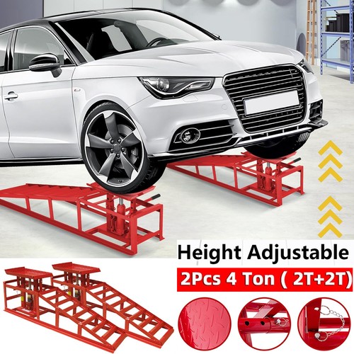 Ton hydraulic car ramps - car, 2pc
