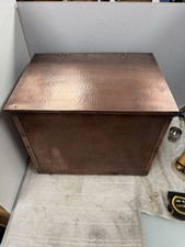 Vintage Copper Coal Box