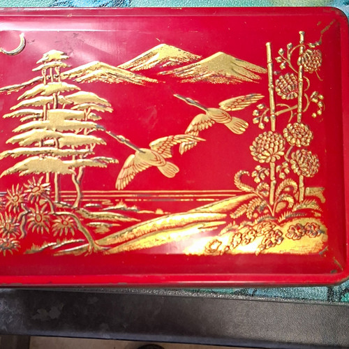 Huntley palmers biscuits red - &,