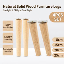 4pcs Wooden Furniture Legs