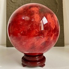 Polished Red Quartz - Modern Mineral Display - 57LB
