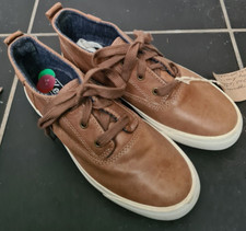 KEDS tan leather unisex