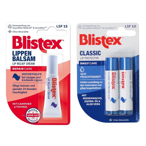 Blistex lip cold sore - blistex, cracked