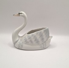 Vintage  Swan Ornament Planter