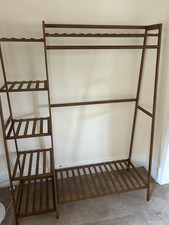 Wooden Clothes Rail Rack