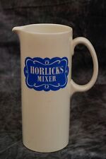 ANTIQUE ALFRED MEAKIN HORLICKS POTTERY MIXER JUG KITCHENALIA ADVERTISING