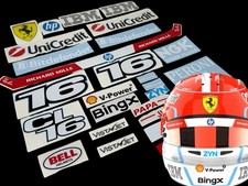 Motorsport Helmet Stickers F 1