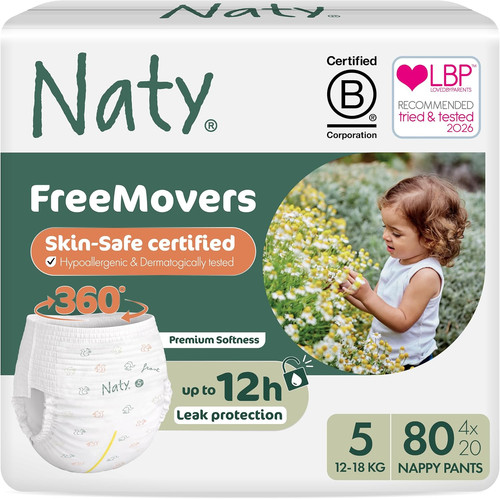 Freemovers nappy pants size 5 - nappy,