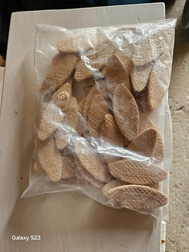 Hardwood jointing biscuits - jointing,