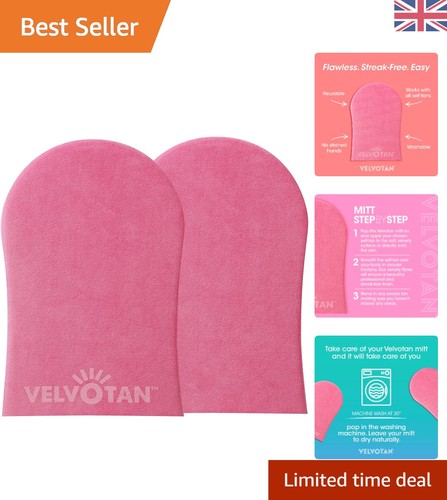 Pink double sided tanning - pink, double-sided