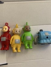 3 Vintage Teletubbies Figures
