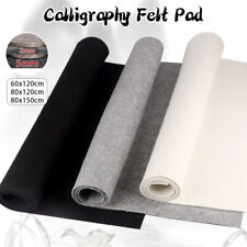 3mm/5mm Thick Calligraphy Felt Pad Soft Cloth for Writing Painting Mat DIY Cloth