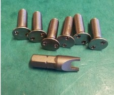 SECURITY Screws T25 Wing Door Mirrors VW Volkswagen Vanagon Wedge Camper Van T3