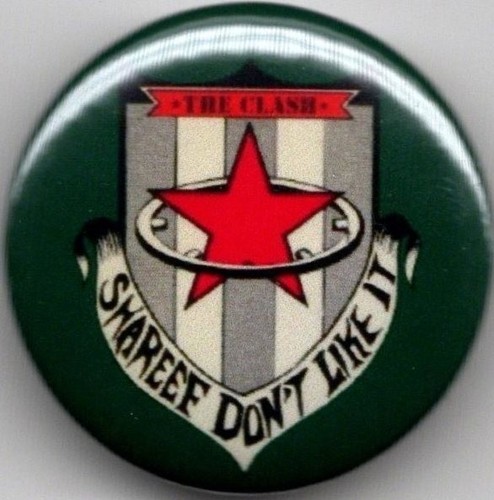 The clash pin - the, button
