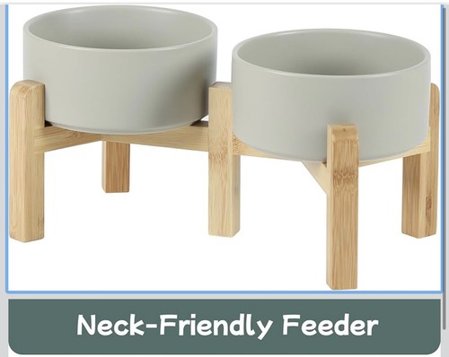 Elevated dog double - , set