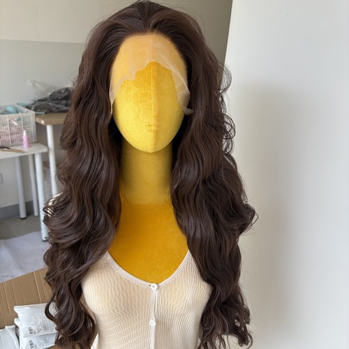 Pre plucked long wavy lace - long,