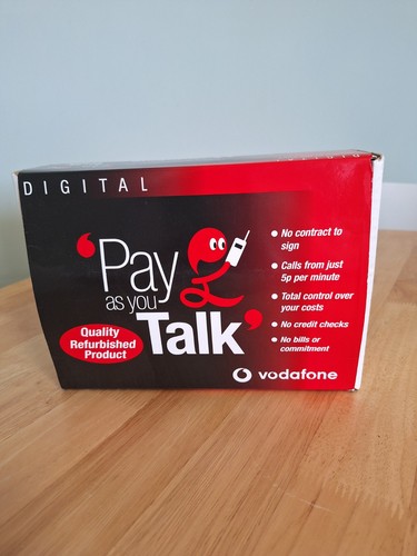 Vintage vodafone pay you - pay,