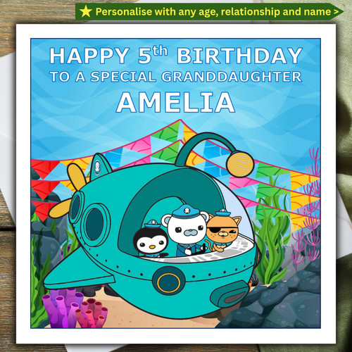 Octonauts personalised - octonauts,