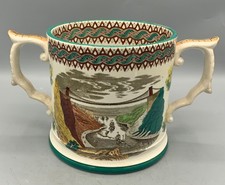 Huge Pearlware Staffordshire