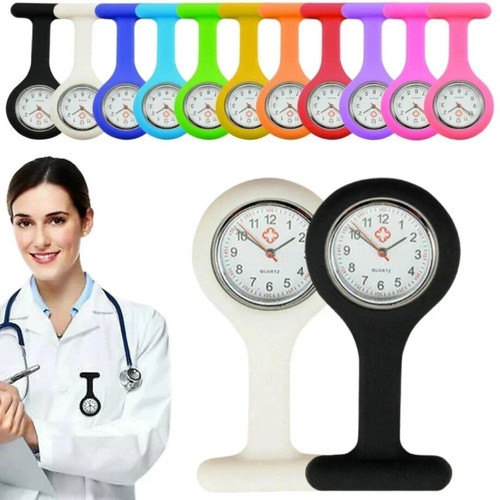 Silicone nurse watch - silicone,