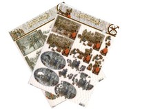 Christmas 3D Die Cut Decoupage