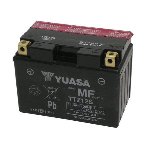 Battery yuasa ttz12s - yuasa, honda