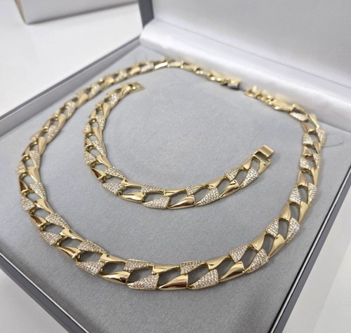 12mm chops set 9ct gold - chops,