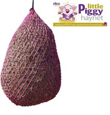 Little Piggy Greedy Feeder Trickle Feed Very Small Hole Haynet Haylage Hay Net