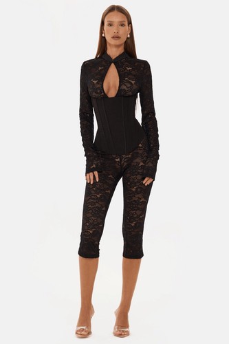 Murci black lace jagger - black,
