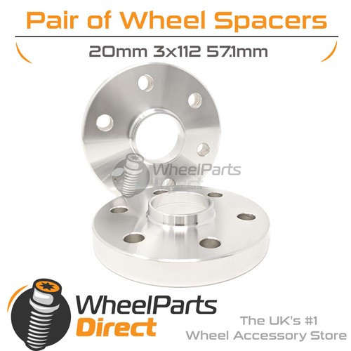 Wheel spacers 3x112 1 - spacers, (2)